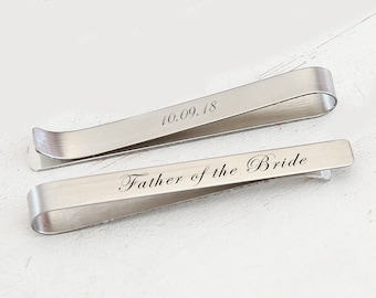Select Gifts Denmark Flag Engraved Personalised Tie Clip