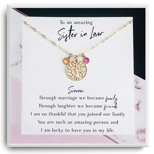 Sister Necklace - Mother&#39;s Day Gifts for Sister - Personalized gifts jewelry - Sisters Necklace - Sister Gift for Sister Birthday Gift