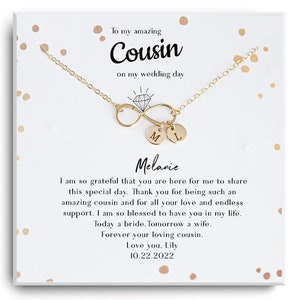 Geschenk für Tante der Braut Hochzeitsgeschenk - Braut zu Tante Geschenk Halskette - Von Braut zur Tante der Braut Halskette - Tante Schmuck von Braut