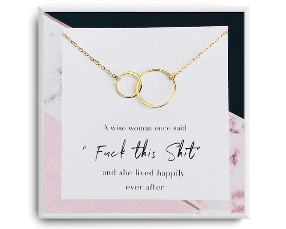 A wise woman once said - Divorce Humor - Divorcee Gifts Women Funny Empowerment - Single Gift Breakup Gift - Retirement Gifts for women