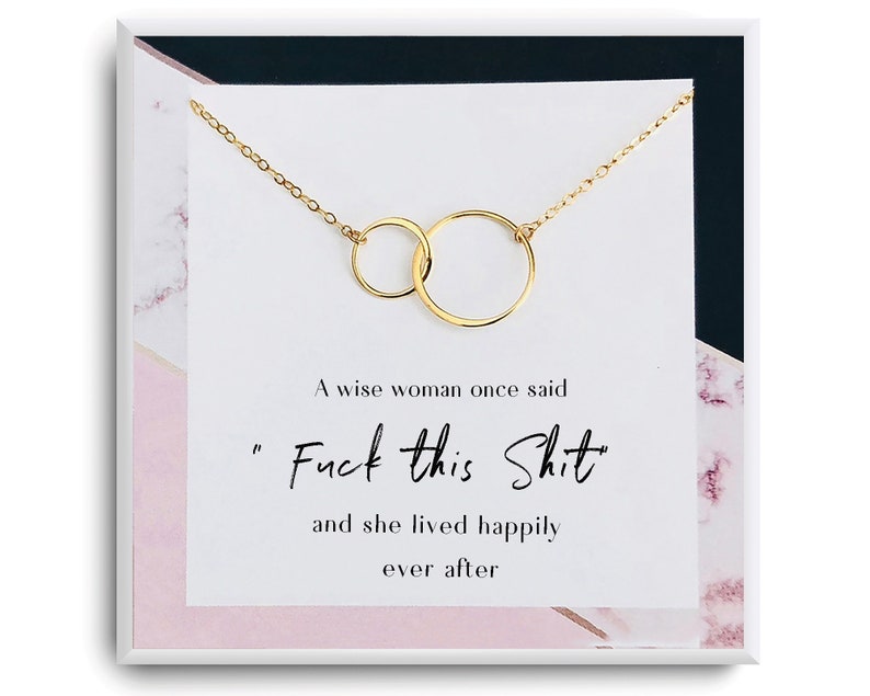 A wise woman once said - Divorce Humor - Divorcee Gifts Women Funny Empowerment - Single Gift Breakup Gift - Retirement Gifts for women image 1