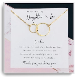 Daughter In Law Gift on Wedding Day - Future Daughter In Law - Wedding Gift - Bride Gift from Mother In Law - Daughter-In-Law Jewelry