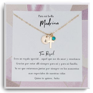 Proposition de Madrina en espagnol - Quieres ser my madrina de bautizo - Proposition de marraine - Serez-vous ma Madrina - Confirmation, Cadeau de baptême