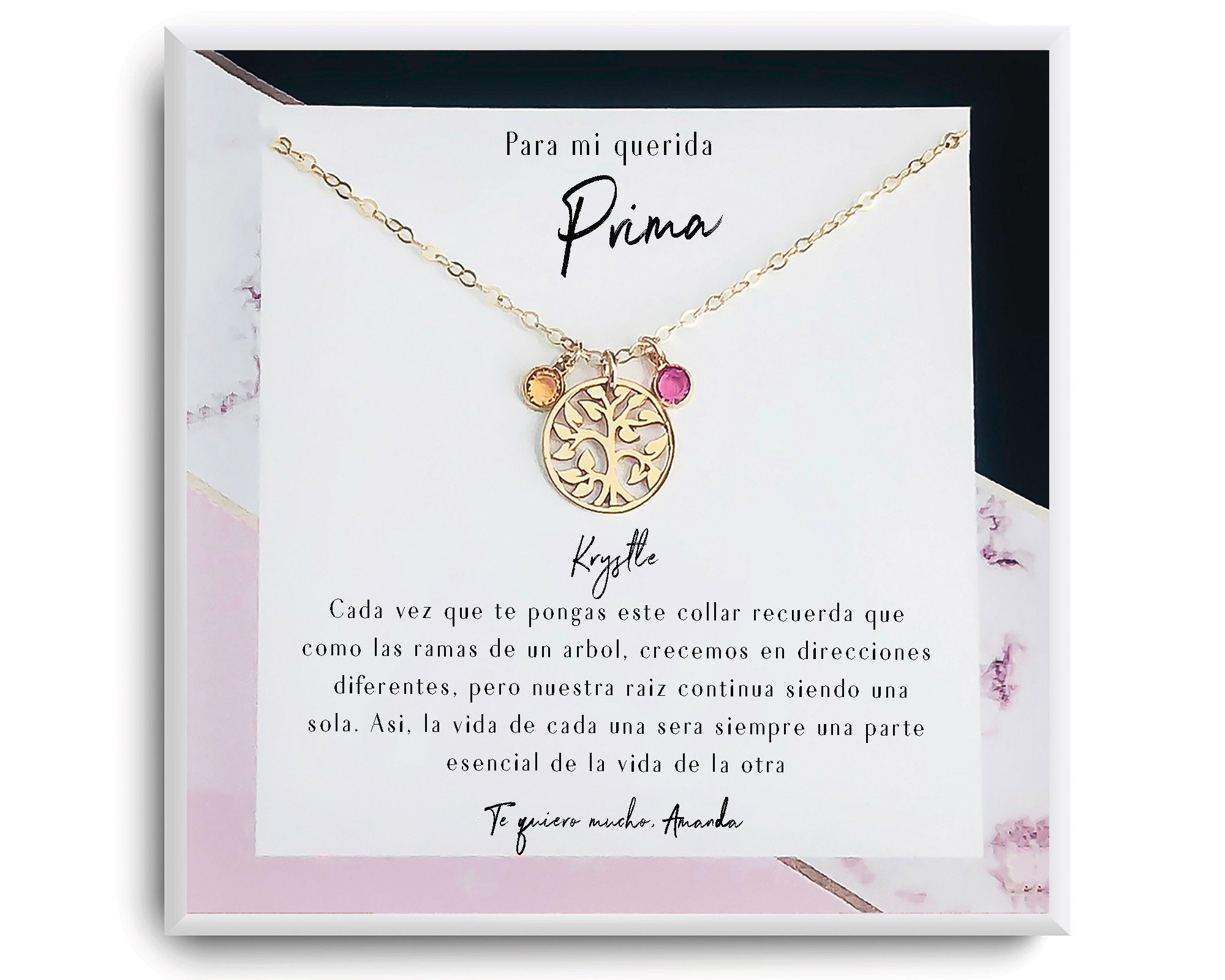 Neceser nature personalizado Amor infinito - Regalos Guays