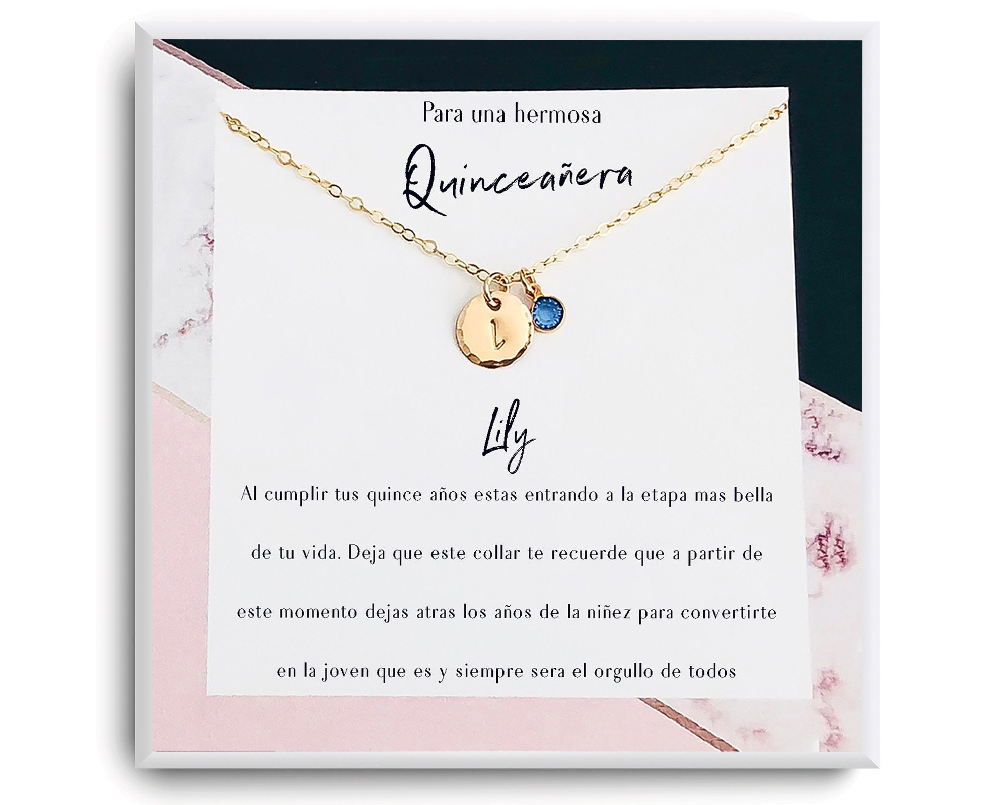 Collar de 10 cumpleaños, regalo para niña que cumple 10 años, collar de  nombre personalizado con piedra de nacimiento, regalo para 10 años, regalo  de niña pequeña, -  México