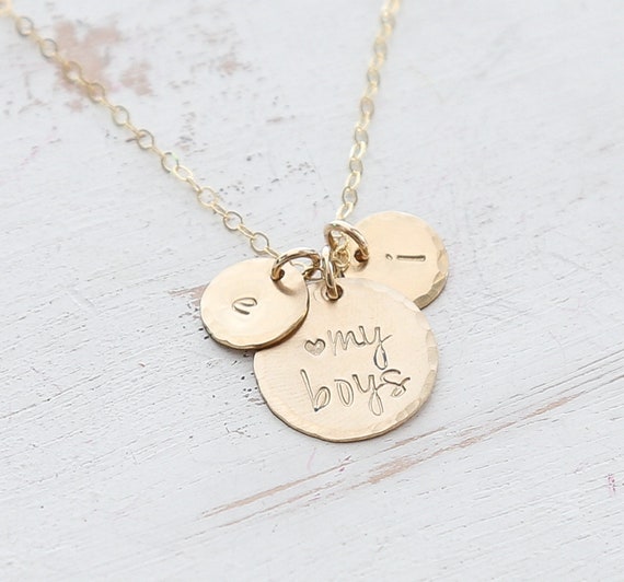 Personalized Mothers Necklace Kids 