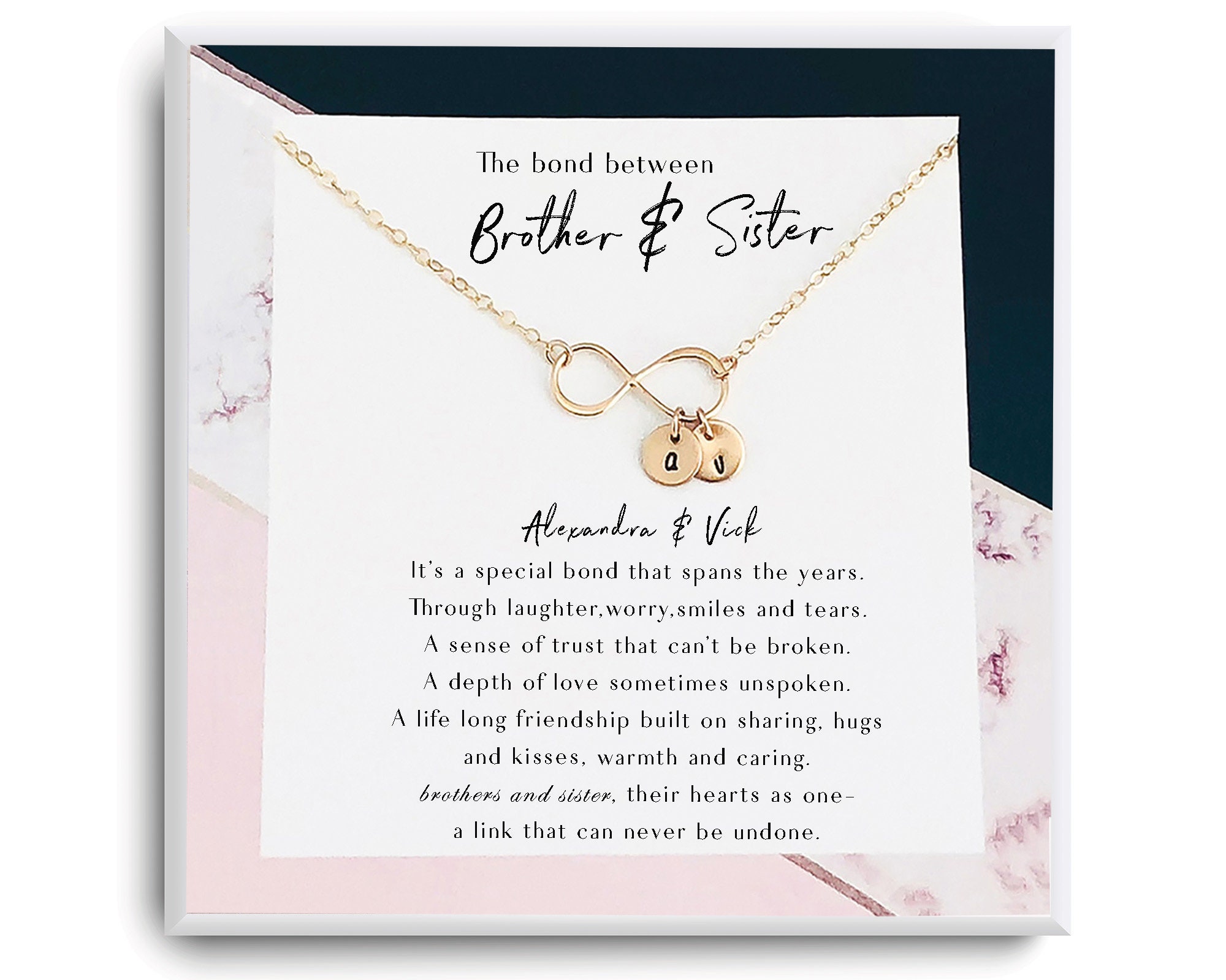 Brothers and sisters jewelry deals