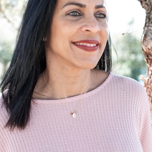 Miscarriage Gift Necklace - Stillborn necklace - Memorial Gift - Pregnancy Loss - Mom of an angel - Bereavement Gift - Silver, Gold filled image 4