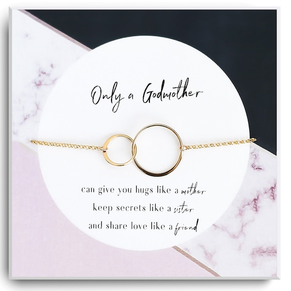 Godmother Bracelet - Godmother Gift - Godmother Birthday - Godmother Proposal - Fairy Godmother - Be My Godmother - Godmother Request