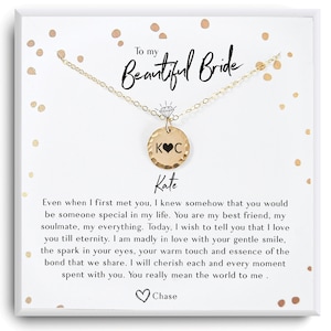 Hochzeitstag Geschenk für Braut vom Bräutigam - Bräutigam zu Braut Geschenk Hochzeitstag Geschenk für Braut vom Bräutigam zur BrautKarte An meine Braut Geschenk vom Bräutigam