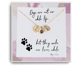 puppy liefde poot ketting cadeau voor hond moeder-gepersonaliseerde huisdier eerste ketting - cadeau voor haar - gepersonaliseerde huisdier sieraden - huisdier hond kat poot
