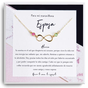 Para Mi Esposa - regalo para esposa regalos españoles - regalo aniversario - Regalo de cumpleaños español - regalos en español - Regalo de esposa del marido