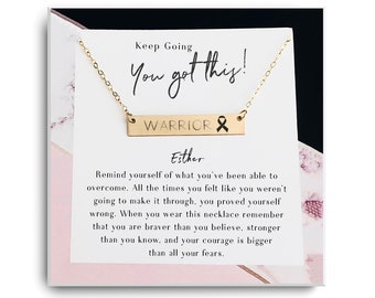 Breast Cancer Gift - Borstkanker Ketting - Borstkanker Awareness - Borstkanker Sieraden - Warrior Gift - Pink Ribbon - Je hebt dit