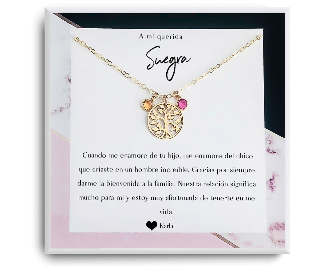 Targa Acrilica Personalizzata Con Messaggio - Regalo Per Suocera - 2