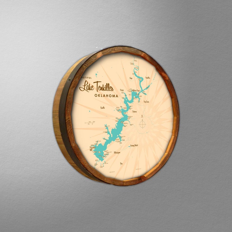 lake-tenkiller-oklahoma-barrel-end-map-art-etsy