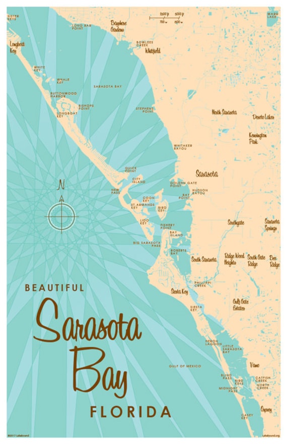 Sarasota Beach Map - Il 570xN.1175155246 Effa