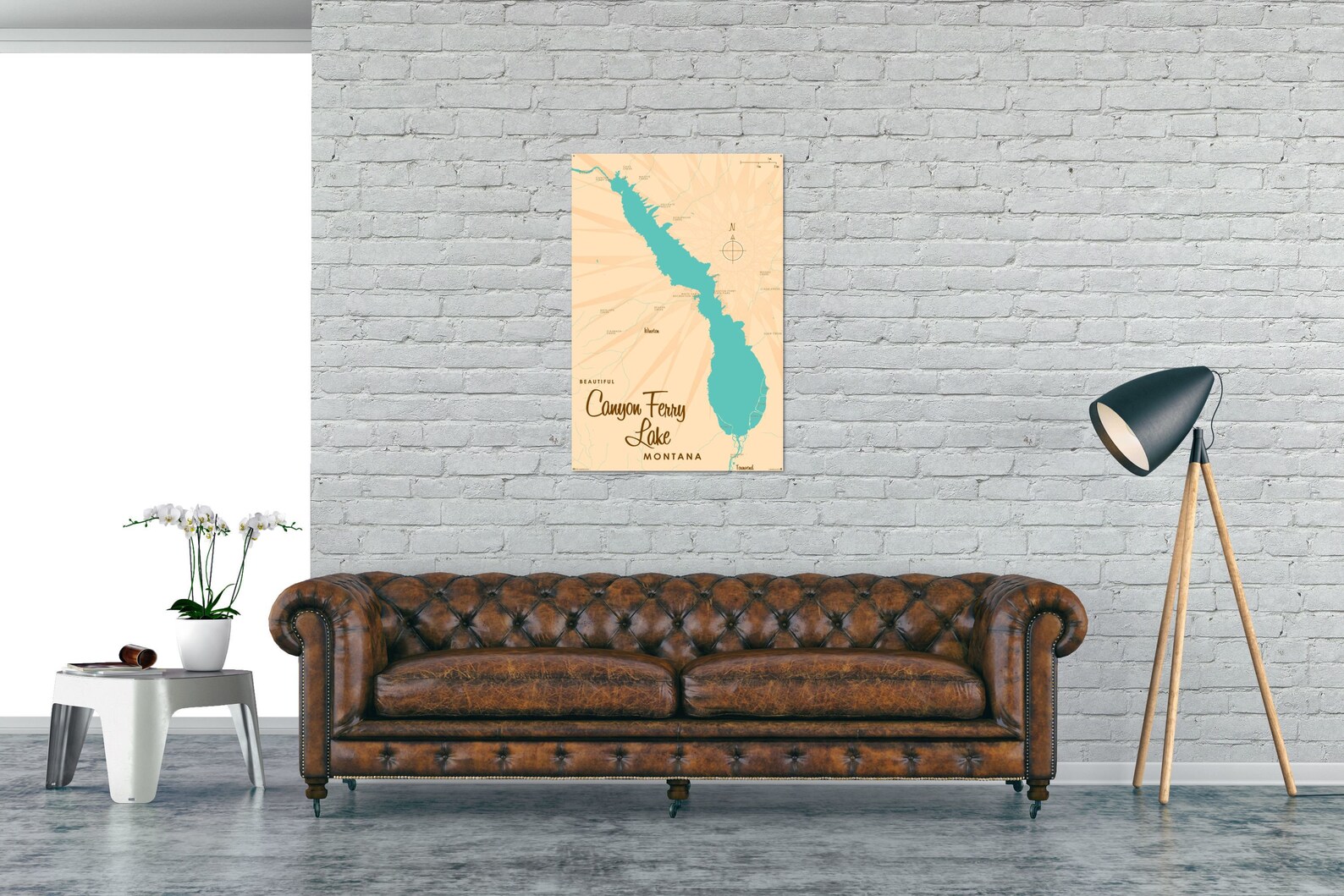 Canyon Ferry Lake Montana Lake House Décor Cabin Art Etsy