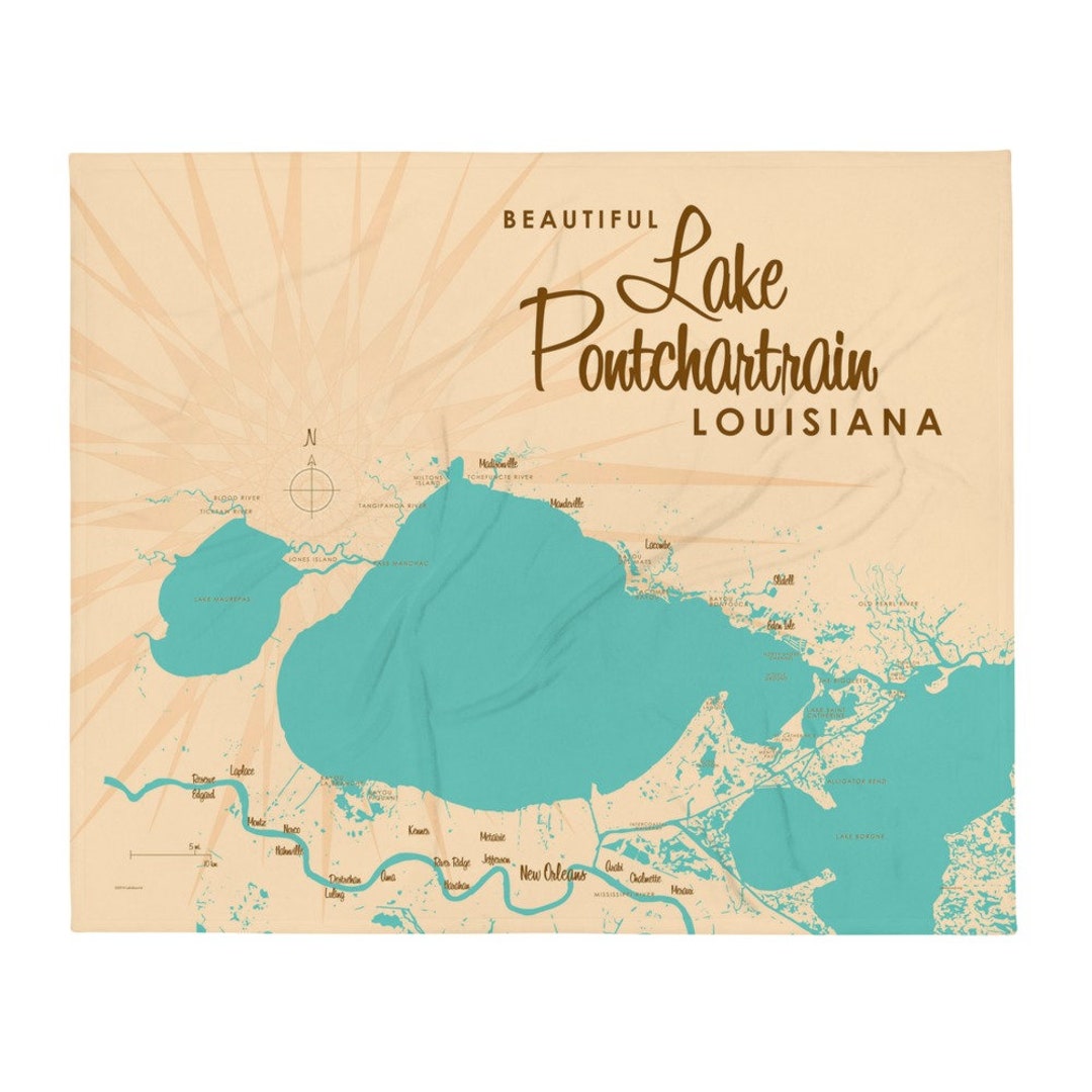 Lake Pontchartrain Louisiana Lake House Décor Cabin Art Etsy UK