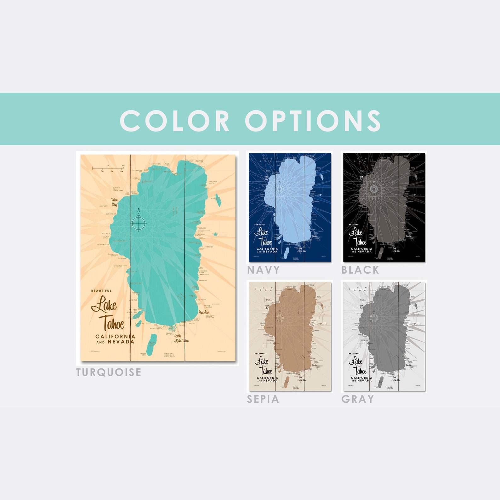 Three Lakes Chain Wisconsin Wood Sign Map Art Etsy