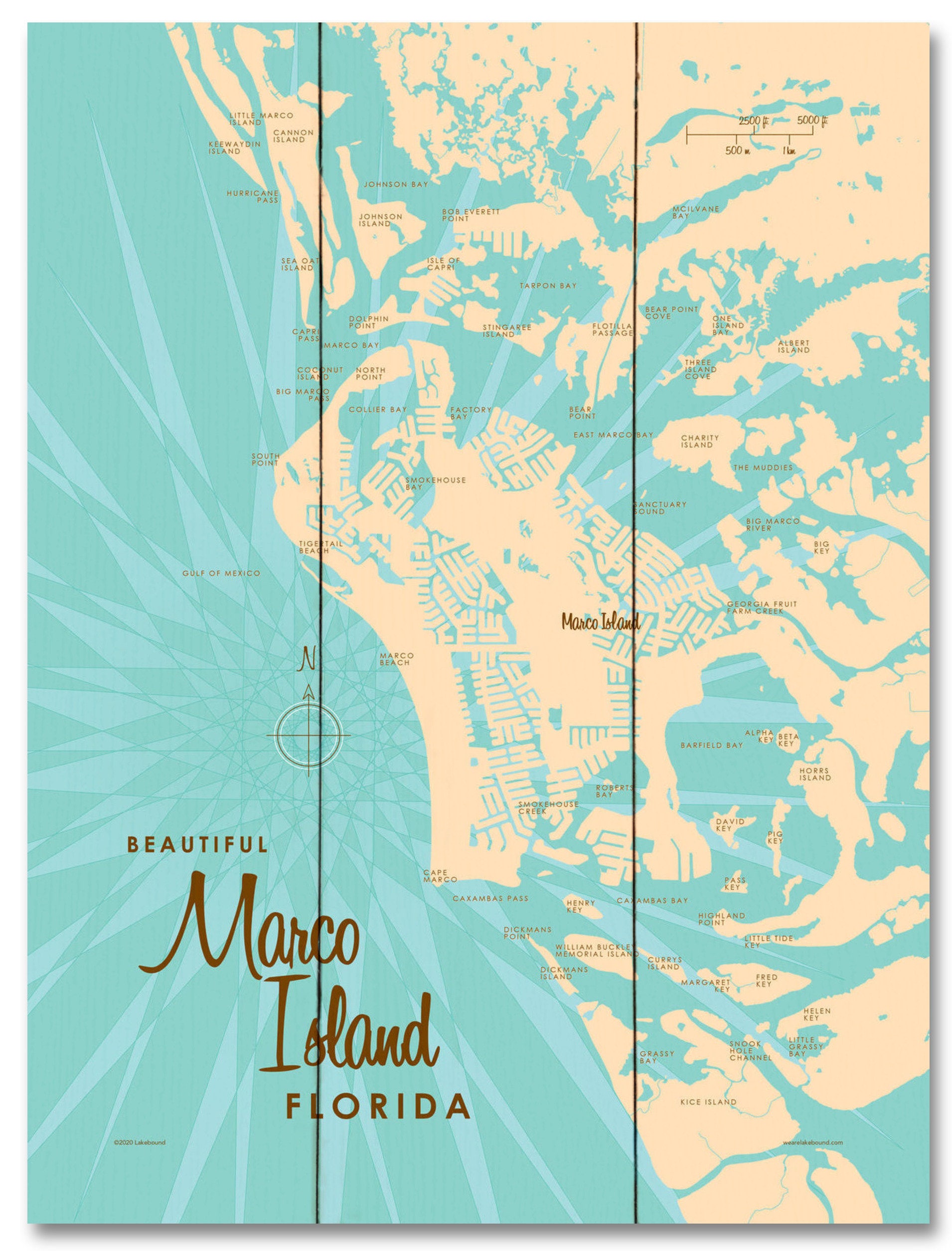 Marco Island Florida Map Marco Island Florida Wood Sign Map Art | Etsy Australia