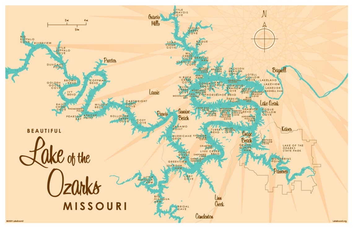 Lake of the Ozarks Etsy