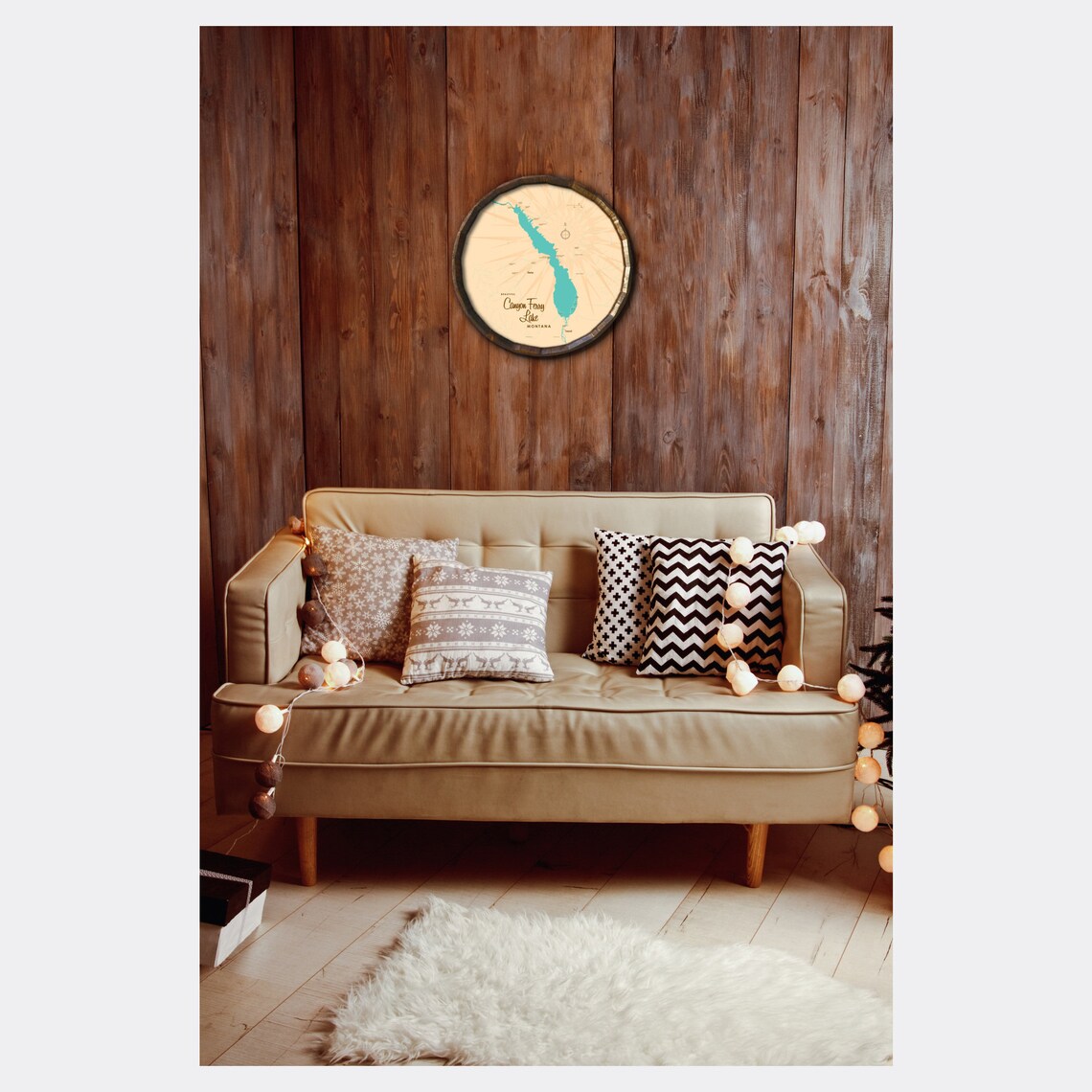 Canyon Ferry Lake Montana Lake House Décor Cabin Art Etsy