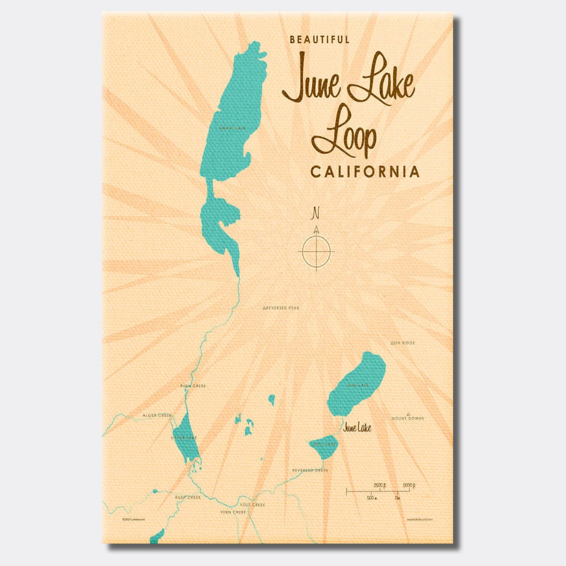 June Lake Loop California Canvas Map Art Etsy   Il 1140xN.2342780574 35xk 