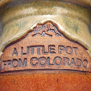 Adorable little pots makes great Colorado gifts for Colorado weddings A Little Pot from CO ships FREE image 2