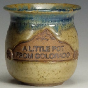 Adorable little pots makes great Colorado gifts for Colorado weddings A Little Pot from CO ships FREE image 1