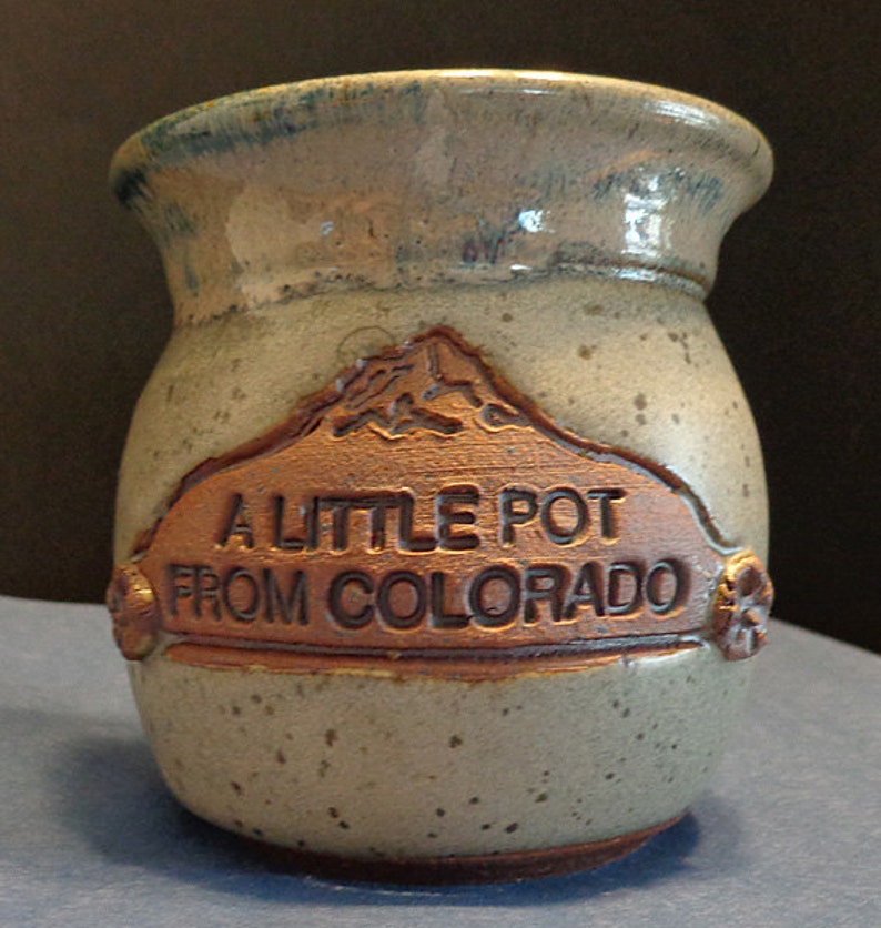 Adorable little pots makes great Colorado gifts for Colorado weddings A Little Pot from CO ships FREE image 8