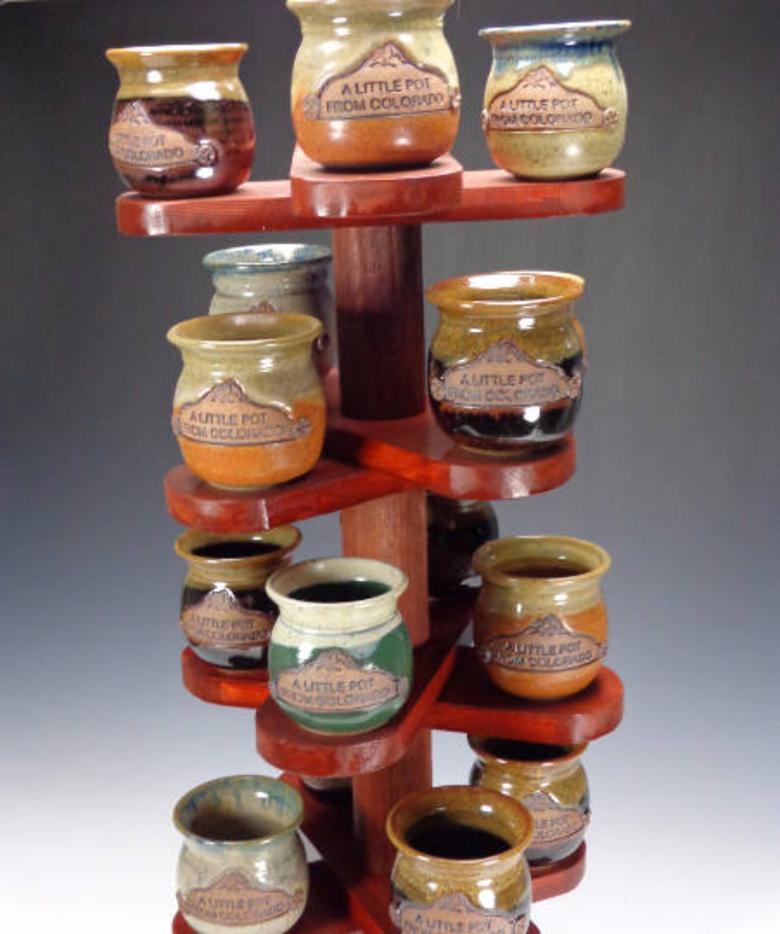 A Little Pot From Colorado Gift Handmade Pottery Stash Jar Etsy