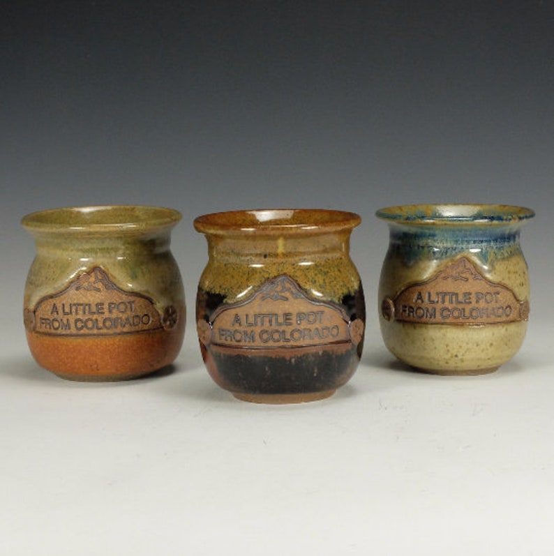 Adorable little pots makes great Colorado gifts for Colorado weddings A Little Pot from CO ships FREE image 7