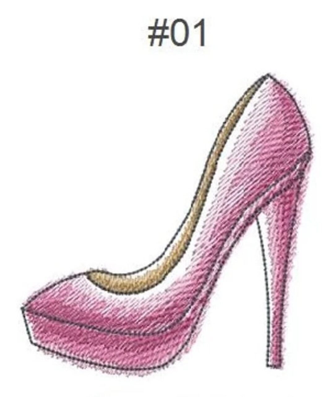 Embroidered Quilt Blocks High Heels Quilt Blocks Shoe Quilt Blocks Quilt as You Go Choose Your