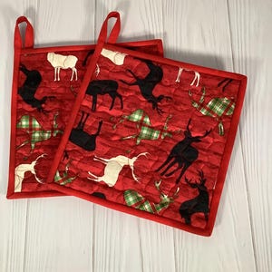 Pot Holder Pair - Wildlife Potholder Pair
