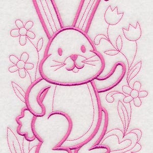 Embroidered Quilt Blocks - Easter Doodle Quilt Blocks - Choose your designs