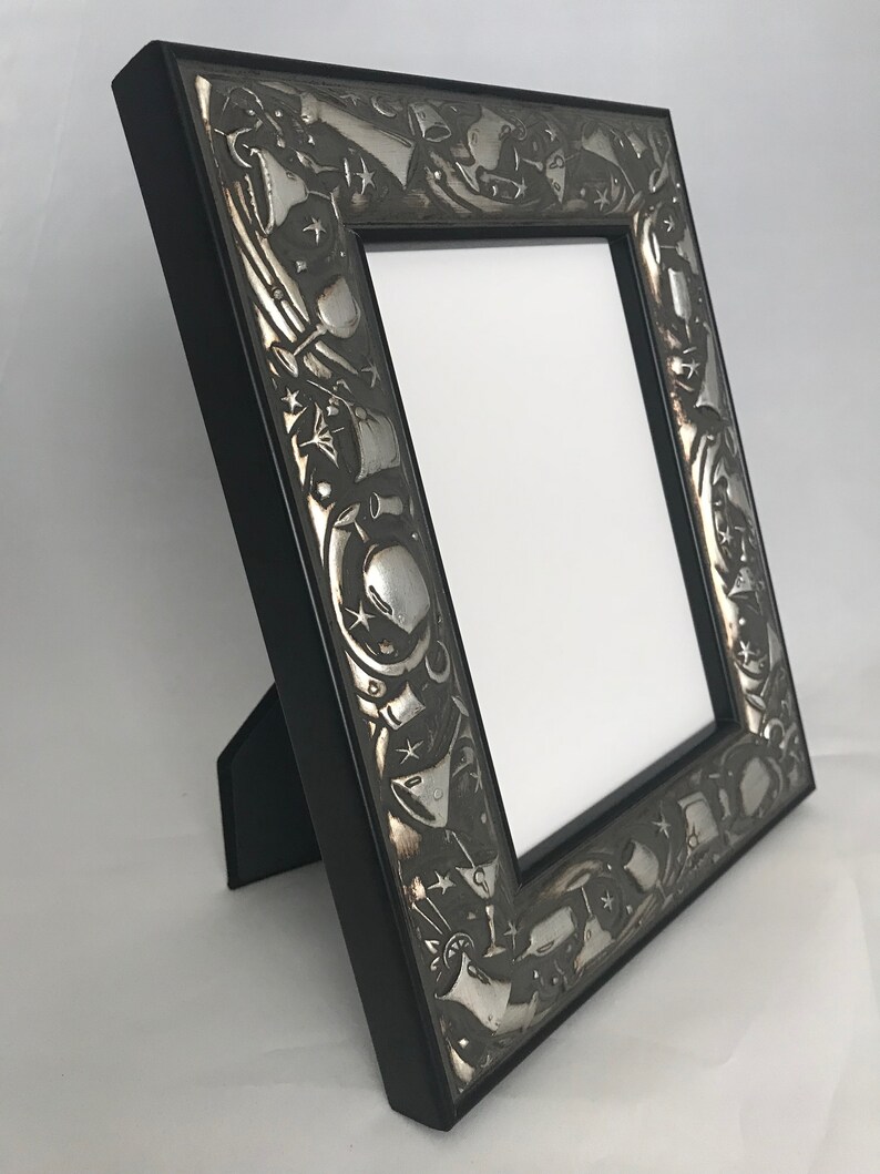 Party Picture Frame THICK Picture Frame With Velvet Easel Etsy