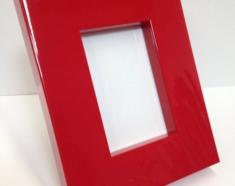 Picture Frame Red Lacquer