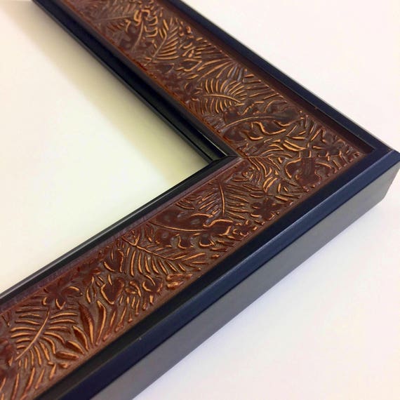 4x6 Island Art Frame Tropical Leaf Picture Frame 16x20 18x24 5x7 8x10 Hawaii Tropical Vacation Photo Frame Totem Pole 11x14 3x5