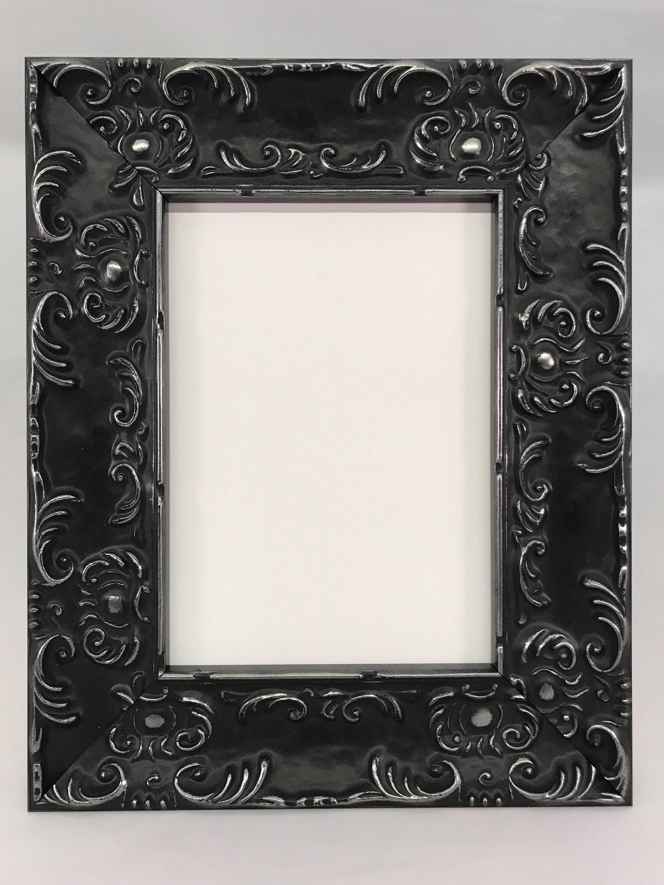 Black Ornate Picture Frame 3x5 4x6 5x7 8x10 11x14 16x20 Etsy