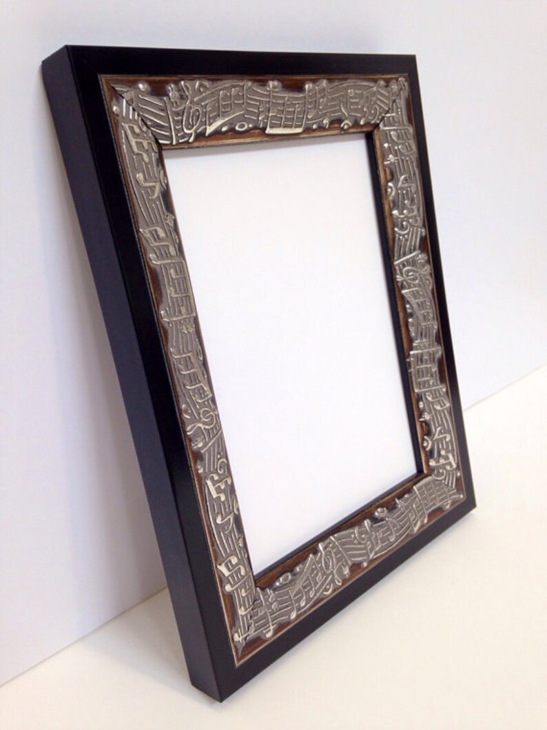 Music Notes Picture Frame Great for Sheet Music Art 4x6 Etsy