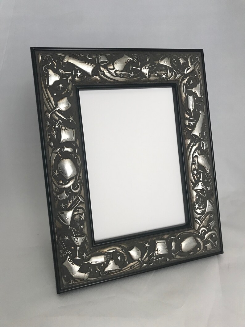 Party Picture Frame THICK Picture Frame With Velvet Easel Etsy