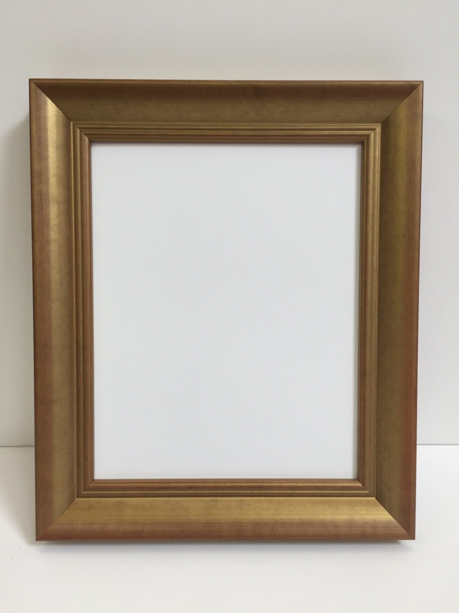 Gold Picture Frame 8x10 Gold Scoop Picture Frame With Etsy