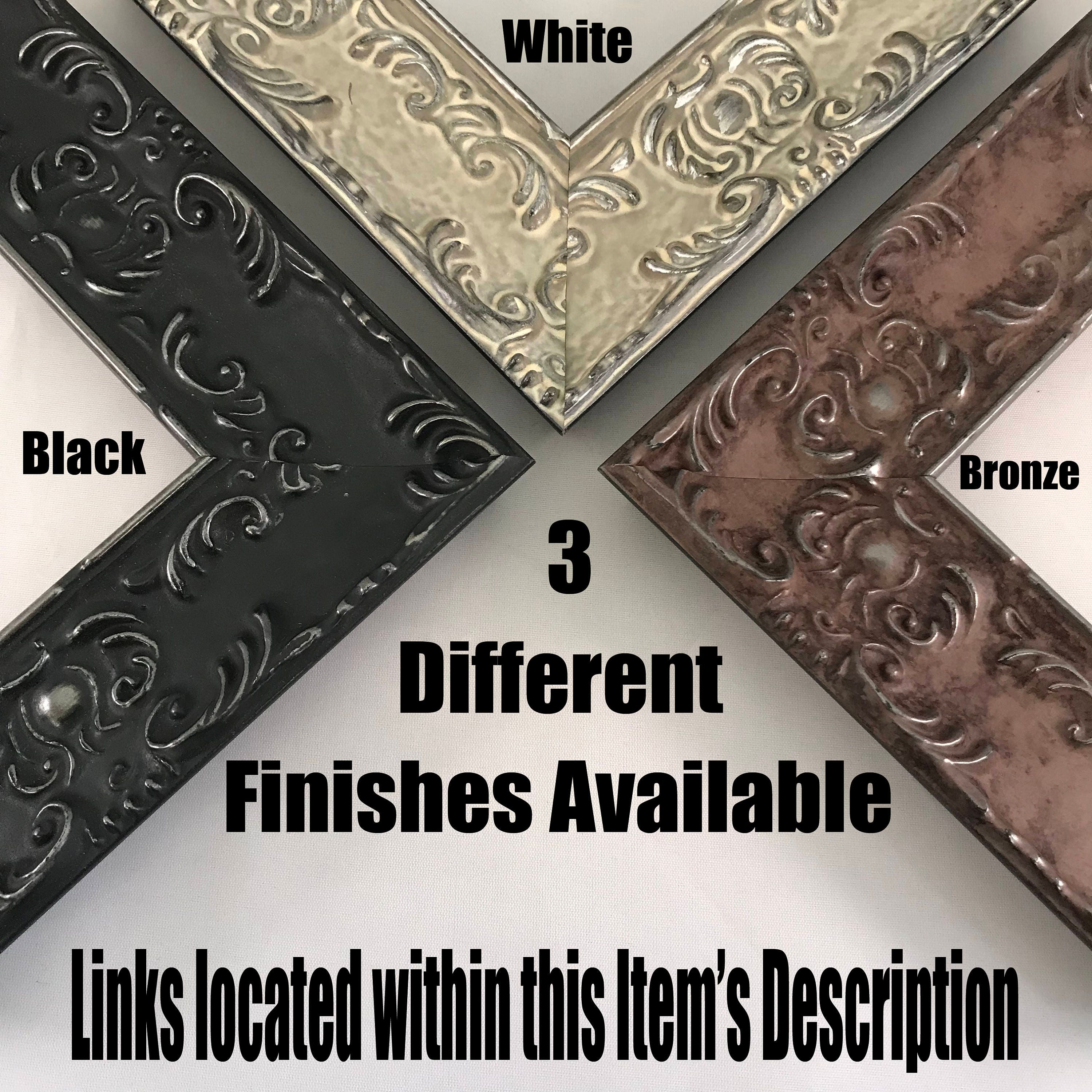 White Ornate Picture Frame 3x5 4x6 5x7 8x10 11x14 16x20 Etsy