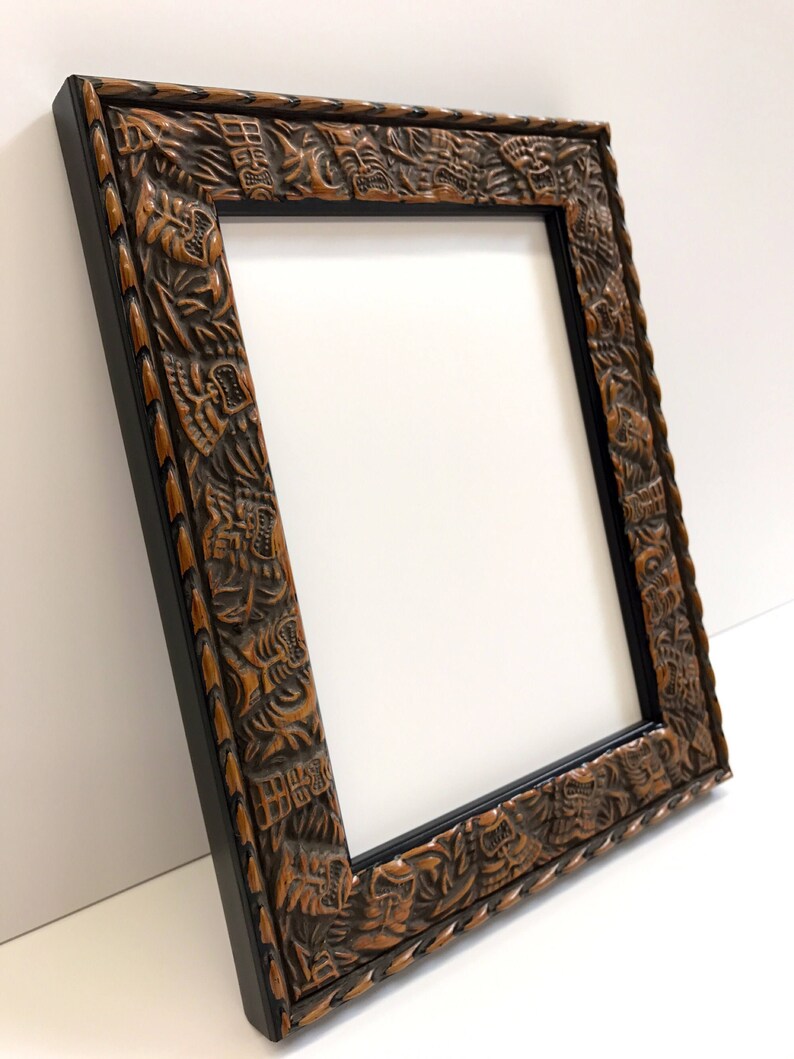 Hawaii Tiki Picture Frame Brown 4x6 5x7 8x10 11x14 50