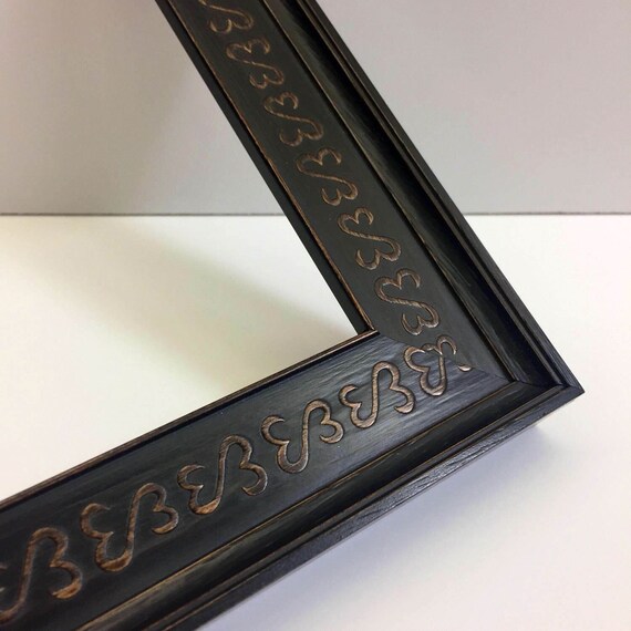 Open Heart Picture Frame Black 3x5 4x6 5x7 8x10 11x14