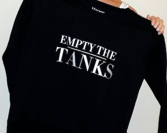 Empty The Tanks Women's Sweatshirt