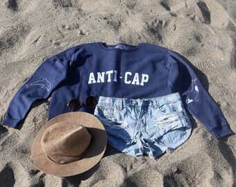 ANTI-CAP Dolphin and Orca Women's Sweatshirt Jumper