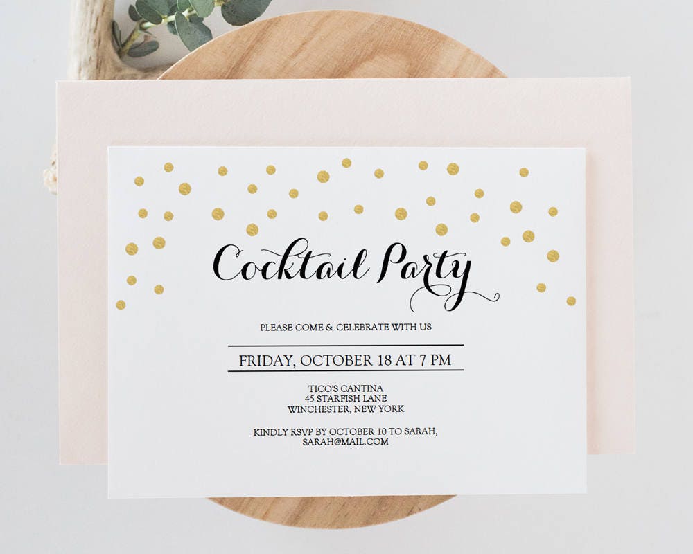 printable-cocktail-party-invitation-gold-confetti-instant-etsy