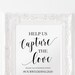 Printable Hashtag Sign Wedding Social Media Sign Instagram - Etsy