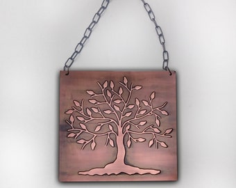 Metal decor, tree of life, tree metal art, metal tree, Copper decor, Metal wall art, copper art,  Copper relief ,  copper ,  metal plaque